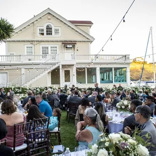 West Garden Reception by Michael Van Auken Photography