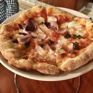 Wood fired pizza