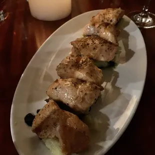 Roast salmon