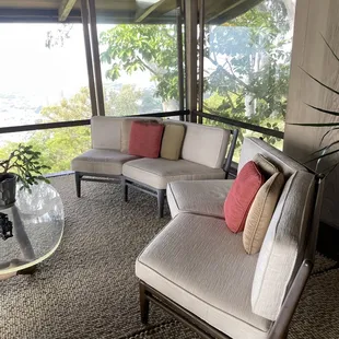 Living room with a view