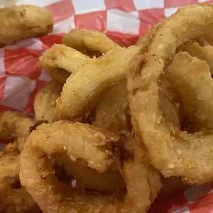 Onion Rings - plenty to share.