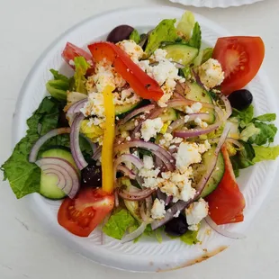 Very delicious Greek salad