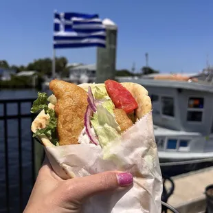Grouper Pita