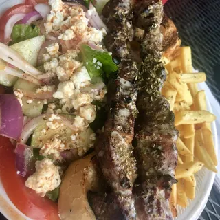 Souvlaki Plate
