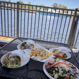 Grouper Pita And Fries