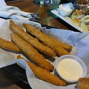 Fried pickles