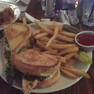 Chicken breast sandwich. Wow. Really good!