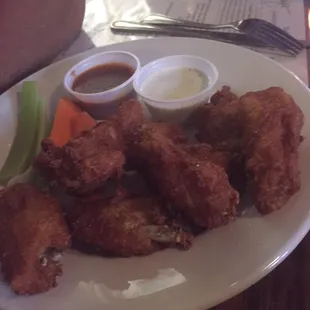 Chicken wings. Still smaller than normal. But still good.