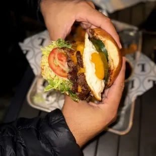 Beer Cheese Burger