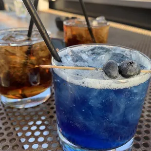 The blue violet is my drink. Love it