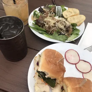 Grilled Zucchini Sliders