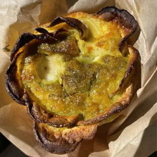 Tomato and Basil Egg Bite