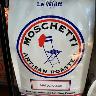 The Line uses beans from Moschetti Coffee in Vallejo.  This coffee is a Robusta, according to Moschetti.