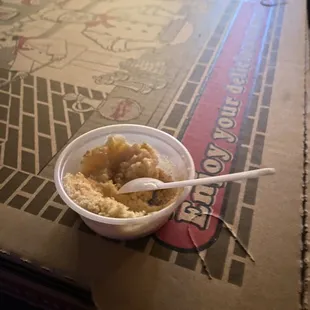 Strawberry Cheesecake infused pudding shot.