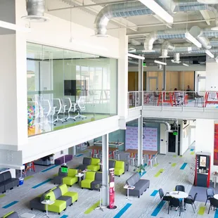 Lobby view from 2nd floor