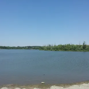 The lake
