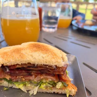 BLT and Mimosa.