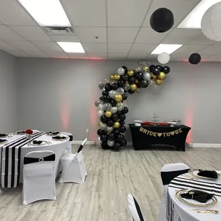 Bridal shower in our Boutique Room.