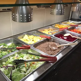salads, interior
