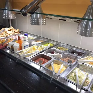 interior, salads