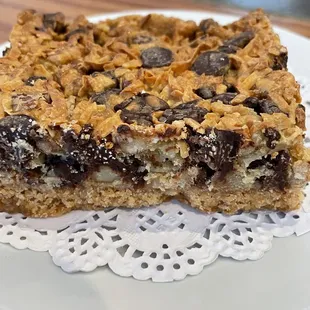 Melt away shortbread bar