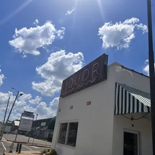 outside
