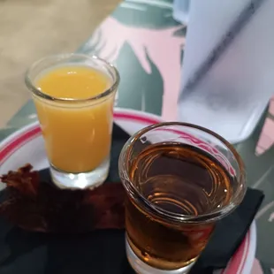 Breakfast shot