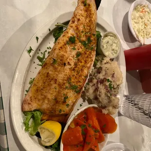 Cedar Plank White Fish