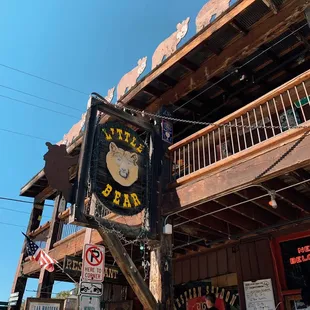 the outside of the building