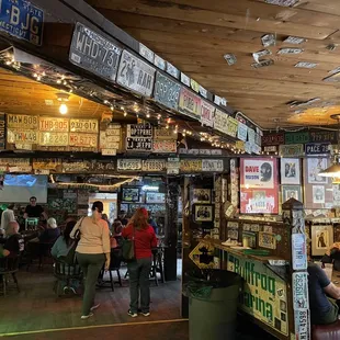 people sitting at tables