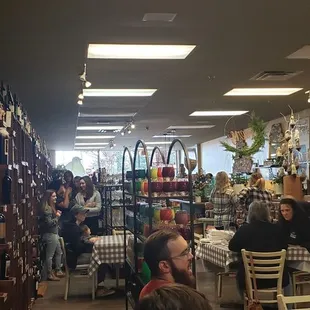 customers in the store