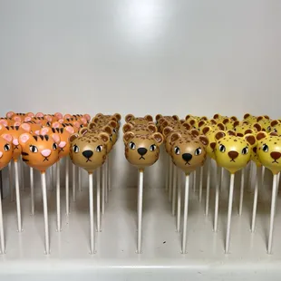 #2024 #glutenfree #cakepops #soccer #girlsoccer #tiger #cheetah #leopard #bayarea