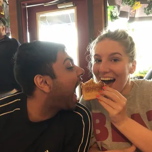 Nothing better than breakfast with Texas toast and great friends!