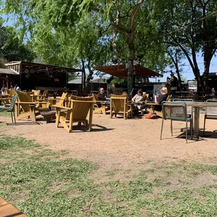Outdoor seating