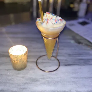 I think this is the Sweet Justice. I requested the cone cup.