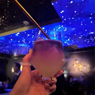 "Devil" drink (Lambrusco)