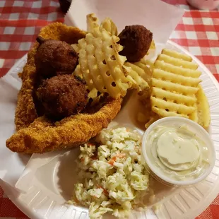 2 pc Catfish plate