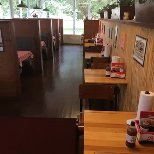Inside dining.