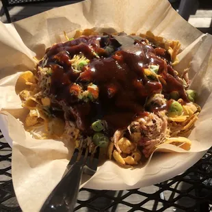 Bbq nachos