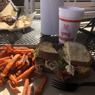 Smoked Turkey Club Sandwich