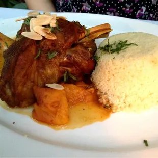 Dine LA 2012 - braised lamb shank