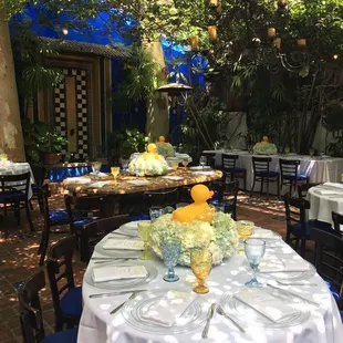 Daytime event at TLD Patio