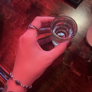 Tequila shot