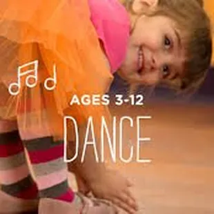 We offer dance classes starting at 2 years of age! Half dance and half gymnastics :)