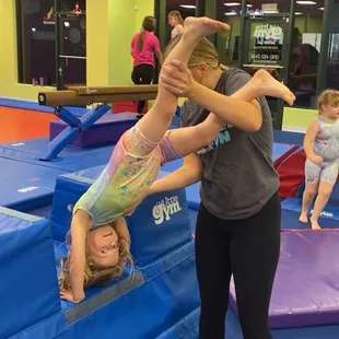 Get moving in the Grade School Gymnastics Class!