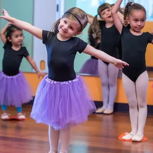 Dance classes starting at 3 years old