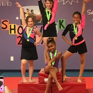 5.9.17 Class after gymnastics show/medal ceremony.