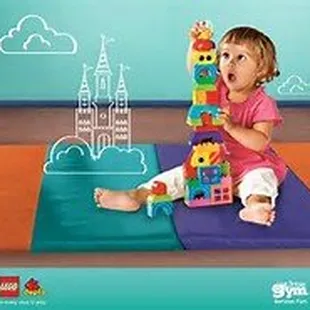 Duplo play at The Little Gym of Riverside