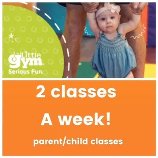 Limited time offer! Enjoy 2 classes a week for the price of 1