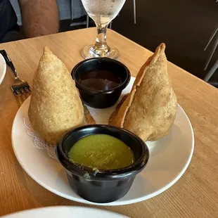 1. Vegetable Samosas